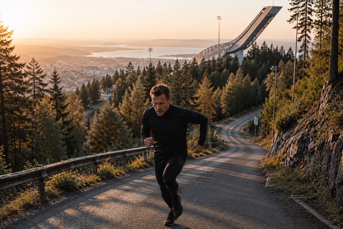 Bakkeintervaller for VO2 Max — komplett guide til 8 norske ikoniske bakker
