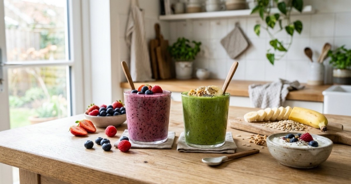 Sunn smoothie: slik bygger du en som faktisk metter